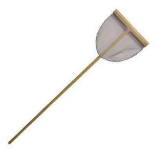 -6216- Garnaal schepnet hout 30 cm